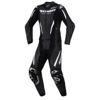 Γυναικεία δερμάτινη στολή μηχανής ALPINESTARS GP-R7 2-PC BLK