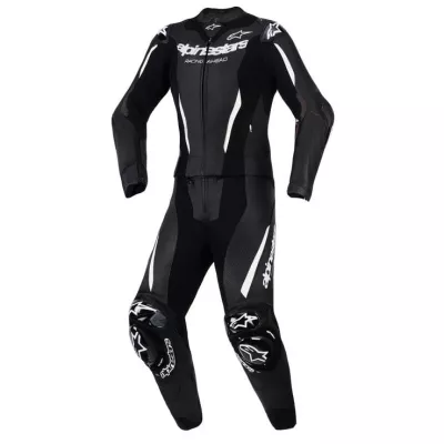 Γυναικεία δερμάτινη στολή μηχανής ALPINESTARS GP-R7 2-PC BLK