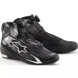 Μποτάκια μηχανής ALPINESTARS CELER VENTED BLACK/WHITE