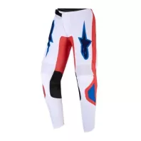 Παιδικό παντελόνι motocross ALPINESTARS FLUID GRID ORAN/BLUE