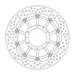 Δισκόπλακα MOTO-MASTER HALO FRONT DISC CBR1000 Δισκόπλακα MOTO-MASTER HALO FRONT DISC CBR1000