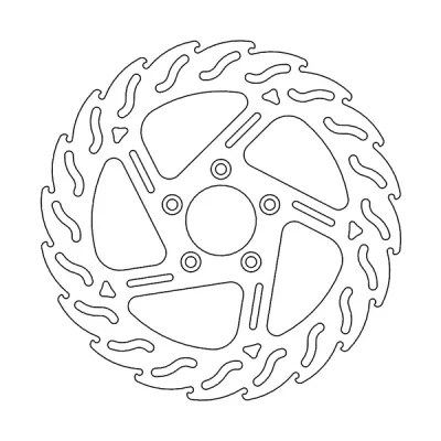 Δισκόπλακα MOTO-MASTER BRAKE ROTOR FIX FLAME L Harley Davidson FLS 1690