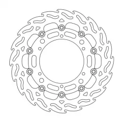 Δισκόπλακα MOTO-MASTER FLAME RIGHT DISC YAMAHAz Δισκόπλακα MOTO-MASTER FLAME RIGHT DISC YAMAHAz
