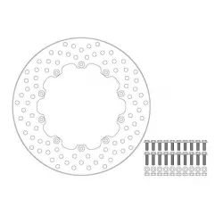 Δισκόπλακα MOTO-MASTER BRAKE ROTOR FIX ROUND L/R BMW R 65 G/S 89-92