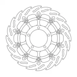 Δισκόπλακα MOTO-MASTER FLAME RACE FR LEFT 5 5mm STREET TRIPLE 675 12 Δισκόπλακα MOTO-MASTER FLAME RACE FR LEFT 5 5mm STREET TRIPLE 675 12
