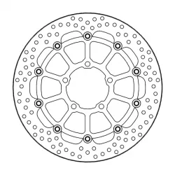 Δισκόπλακα MOTO-MASTER BRAKE DISC HALO FLOAT TRIUMPH ROCKET III 2500 GT ABS 23