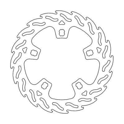 Δισκόπλακα MOTO-MASTER BRAKE ROTOR FIX FLAME R Harley Davidson FLHXS 1868 ABS 23