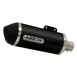 Τελικό εξάτμισης μοτοσυκλέτας ARROW MUFFLER URBAN AL/BK TRICI Τελικό εξάτμισης μοτοσυκλέτας ARROW MUFFLER URBAN AL/BK TRICI