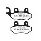 Τακάκια μοτοσυκλέτας EBC SINTERED HH FA264HH thumb