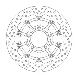 Δισκόπλακα MOTO-MASTER HALO FRONT DISC MV AGUSTA BRUTALE 1090 ABS 16