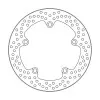 Δισκόπλακα MOTO-MASTER BRAKE ROTOR FIX ROUND L/R YAMAHA YZF-R7 ABS 22