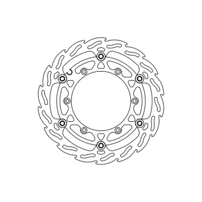 Δισκόπλακα MOTO-MASTER BRAKE ROTOR 270mm FLAME SHERCO	SEF 300 23