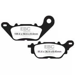 Τακάκια μοτοσυκλέτας EBC BRAKE PAD CARBON SCOOTER Τακάκια μοτοσυκλέτας EBC BRAKE PAD CARBON SCOOTER