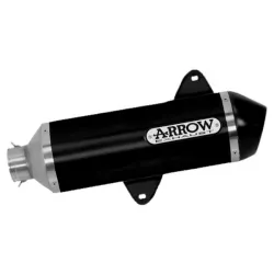 Τελικό εξάτμισης μοτοσυκλέτας ARROW MUFFLER URBAN AL/BK GTS Τελικό εξάτμισης μοτοσυκλέτας ARROW MUFFLER URBAN AL/BK GTS