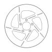 Δισκόπλακα MOTO-MASTER BRAKE ROTOR FIX ROUND LEFT Harley Davidson FLS 1690 14 thumb