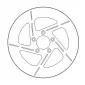 Δισκόπλακα MOTO-MASTER BRAKE ROTOR FIX ROUND LEFT Harley Davidson FLS 1690 14 thumb