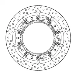 Δισκόπλακα εμπρός MOTO-MASTER HALO PRO για BMW K 1600 GRAND AMERICA ABS 22-23 Δισκόπλακα εμπρός MOTO-MASTER HALO PRO για BMW K 1600 GRAND AMERICA ABS 22-23