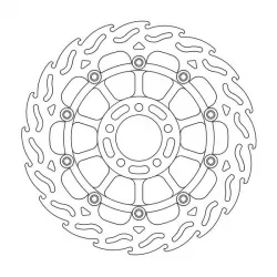 Δισκόπλακα MOTO-MASTER FLAME LEFT FR DISC KAWASAKI ZRX 1200 R Δισκόπλακα MOTO-MASTER FLAME LEFT FR DISC KAWASAKI ZRX 1200 R