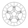 Δισκόπλακα MOTO-MASTER BRAKE ROTOR FLOAT ROUND Harley Davidson	FLS 1690