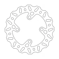 Δισκόπλακα MOTO-MASTER BRAKE ROTOR FIX WAVE BETA	EVO 125 21-22