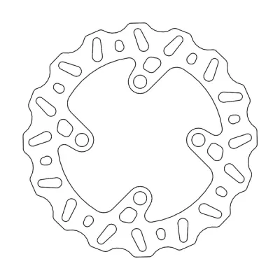 Δισκόπλακα MOTO-MASTER BRAKE ROTOR FIX WAVE BETA	EVO 125 21-22