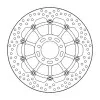 Δισκόπλακα MOTO-MASTER BRAKE ROTOR FLOAT ROUND ZX-10 RR 1000 ABS