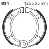 Σιαγώνες φρένου μοτοσυκλέτας EBC 831G