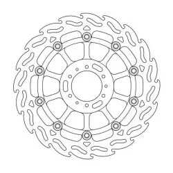 Δισκόπλακα MOTO-MASTER FLAME RIGHT DISC HONDA GL 1800 ABS Δισκόπλακα MOTO-MASTER FLAME RIGHT DISC HONDA GL 1800 ABS