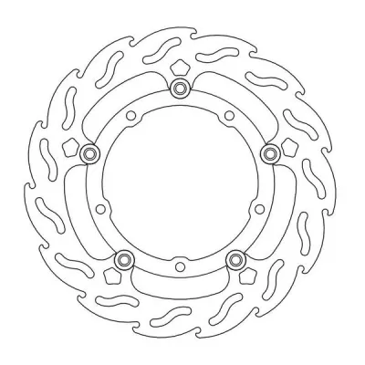 Δισκόπλακα MOTO-MASTER BRAKE ROTOR FLAME LEFT YAMAHA XTZ 690