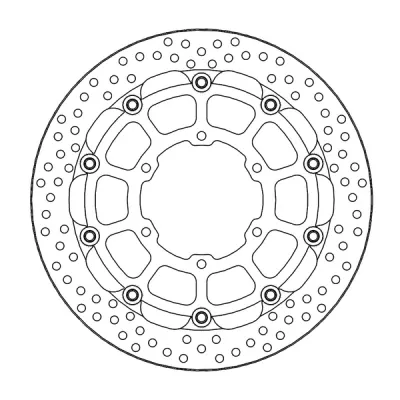 Δισκόπλακα MOTO-MASTER BRAKE DISC HALO T-FLOATER SUZUKI GSX-R 1000 R ABS 20-23