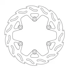 Δισκόπλακα μοτοσυκλέτας MOTO-MASTER FLAME REAR DISC XT 660 R 16 Δισκόπλακα μοτοσυκλέτας MOTO-MASTER FLAME REAR DISC XT 660 R 16