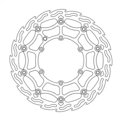 Δισκόπλακα MOTO-MASTER BRAKE ROTOR FLAME 320mm