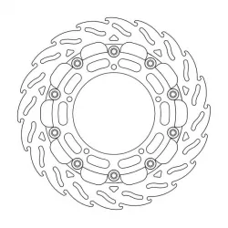 Δισκόπλακα MOTO-MASTER FLAME RACE FR RIGHT 5 5mm XT 1200 Z ABS