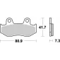 Τακάκια φρένων MOTO-MASTER NITRO για XLR 125 R thumb