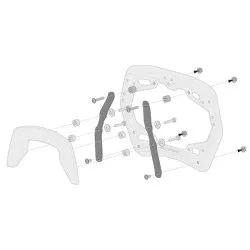 Σετ στερέωσης για πλαϊνές βαλίτσες SW-MOTECH ADPT KIT PRO SIDE CARRIER \ Σετ στερέωσης για πλαϊνές βαλίτσες SW-MOTECH ADPT KIT PRO SIDE CARRIER \