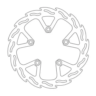 Δισκόπλακα MOTO-MASTER BRAKE ROTOR FIX FLAME RIGHT TRIUMPH TIGER EXPLORER XR ABS 20