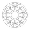 Δισκόπλακα MOTO-MASTER HALO FRONT DISC VTR1000 Δισκόπλακα MOTO-MASTER HALO FRONT DISC VTR1000 thumb