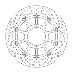 Δισκόπλακα MOTO-MASTER HALO FRONT DISC VTR1000 Δισκόπλακα MOTO-MASTER HALO FRONT DISC VTR1000