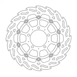 Δισκόπλακα MOTO-MASTER FLAME RIGHT DISC KAWASAKI KLZ 1000 ABS