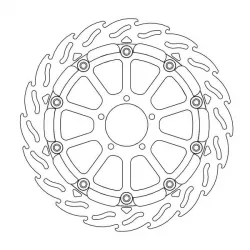 Δισκόπλακα MOTO-MASTER BRAKE ROTOR FLOAT FLAME RACE KTM SUPER DUKE 1290 R ABS 22-23 Δισκόπλακα MOTO-MASTER BRAKE ROTOR FLOAT FLAME RACE KTM SUPER DUKE 1290 R ABS 22-23