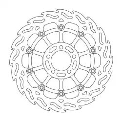 Δισκόπλακα MOTO-MASTER FLAME RIGHT DISC KAWASAKI ZRX 1200 R 06 Δισκόπλακα MOTO-MASTER FLAME RIGHT DISC KAWASAKI ZRX 1200 R 06