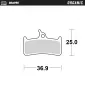 Τακάκια φρένων MOTO-MASTER BRAKE PAD ORGANIC v thumb