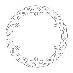 Δισκόπλακα MOTO-MASTER FLAME DISC FRONT FIX CB 500 F ABS Δισκόπλακα MOTO-MASTER FLAME DISC FRONT FIX CB 500 F ABS