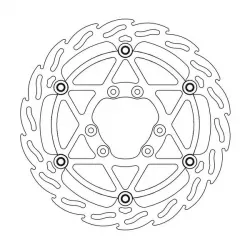 Δισκόπλακα MOTO-MASTER 270 OVS FLAME FR DISC