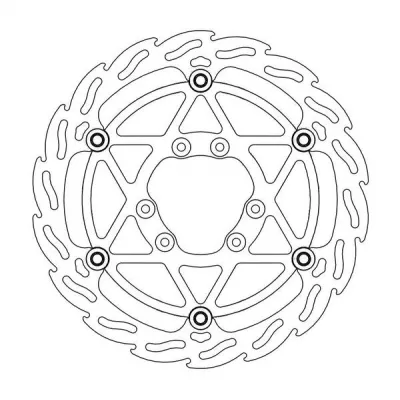Δισκόπλακα MOTO-MASTER 270 OVS FLAME FR DISC