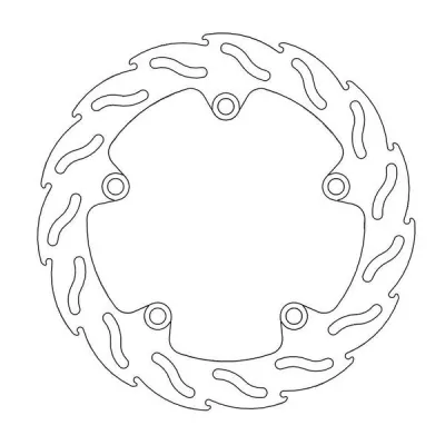 Δισκόπλακα MOTO-MASTER BRAKE ROTOR FIX FLAME RIGHT YAMAHA YZF-R7 ABS 22