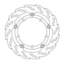 Δισκόπλακα MOTO-MASTER FLAME RIGHT FR DISC YAMAHA.