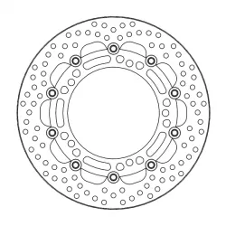 Δισκόπλακα MOTO-MASTER BRAKE ROTOR FLOAT ROUND KAWASAKI NINJA 650 ABS Δισκόπλακα MOTO-MASTER BRAKE ROTOR FLOAT ROUND KAWASAKI NINJA 650 ABS