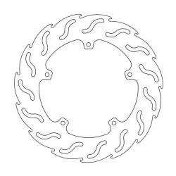 Δισκόπλακα μοτοσυκλέτας MOTO-MASTER FLAME DISC GILERA D.N.A 50 GP Δισκόπλακα μοτοσυκλέτας MOTO-MASTER FLAME DISC GILERA D.N.A 50 GP