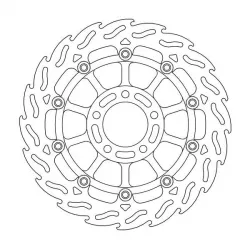 Δισκόπλακα MOTO-MASTER FLAME LEFT FR DISC SUZUKI GSX 750